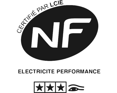 Logo du label NF électricité